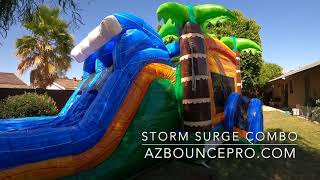 Storm Surge Combo Inflatable Water Slide Rental in Paradise Valley, Arizona