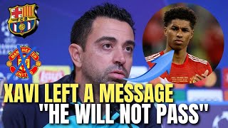 🚨 Look what XAVI said about MARCUS RASHFORD! Latest news from BARCELONA today!🚨⚽