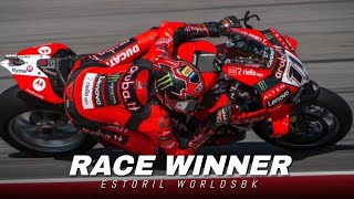 Nicolo Bulega Beats Toprak Razgatlioglu in Race 2 Estoril WorldSBK 2025 #estorilworldsbk #worldsbk