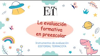 La evaluación formativa en preescolar