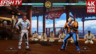 New fighter arrived! Mr. Karate vs Terry Bogard (Hardest AI) - Fatal Fury: CotW