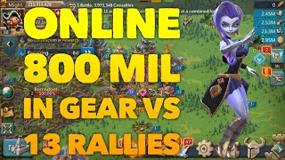 800 MIL IN FURY VS 13 RALLIES Lords Mobile