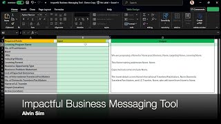 Automate Business Justification Writing with Python in Excel | MECE Framework Demo