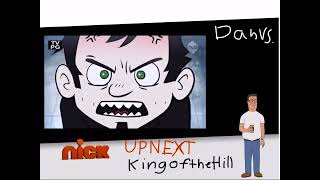 After Dan Vs Before King Of The Hill Nickelodeon split screen credits