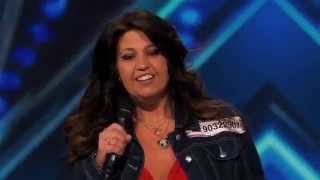 America's Got Talent Audition - Rachel Butera Takes on Wanda Sykes and others