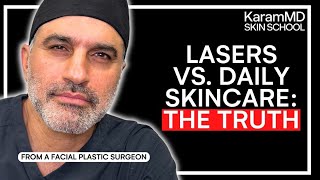 Lasers vs. Skincare: What Really Works for Anti-Aging? | Plastic Surgeon Explains