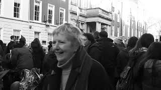 Wake me  As Gaeilge performed at March to protect the Irish language