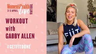 Gabby Allen's Low Impact HIIT Workout | Women's Health Live