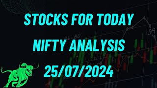 Stocks for Today | Nifty Analysis | Swing Trading Stocks