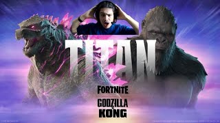 TITAN TAKEDOWN!! | Godzilla and Kong has arrived in FORTNITE!