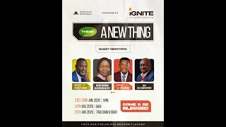 IGNITE CONFERENCE 2026 ||  A NEW THING ||  SECOND SERVICE APOSTLE EDU UDECHUKWU || 25 -01- 2026