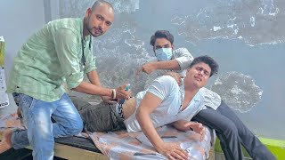 #injection #funny video I am not getting the injection, it was given forcibly 🤣😛💉