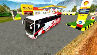 Pakistani Patrol Pump ⛽ Off Road Pakistani Map Bus Simulator Indonesia Gameplay