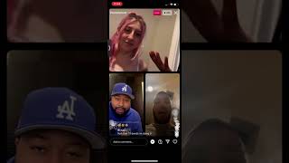 Silky goes live with adin and akademiks and they try to forces them to kiss adult movie demon