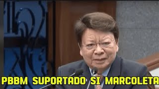 MARCOLETA IKINUWENTO NA SUPORTADO NG PANGULO ANG LIFESTYLE CHECKING