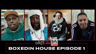 BOXEDIN HOUSE EPISODE 1 W/ MAC SNOOP, WHYTE FOLKS, CASHOUT NARDO, CRYBABY @boxedin_