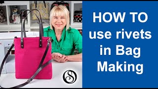 How to use rivets in bag making