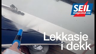 Slik finner du lekkasje i dekk.