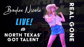 Baylee Nicole - Real Gone LIVE! @ Marty B's for the 2026 North Texas' Got Talent Competition