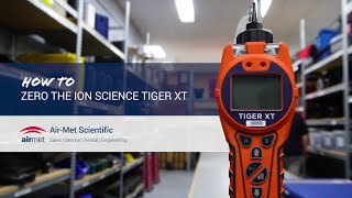 How to Zero the ION Science Tiger XT