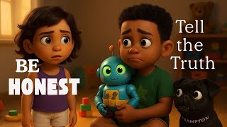 TJ & Tater Learn Honesty 🟢 | Life Lesson for Kids | Pixar-Style Animation