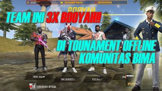3 KALI BOYAH DI TOURNAMENT OFFLINE.. HIGHLIGHT NNID SESION 1 by. KOMUNITAS FREE FIRE BIMA