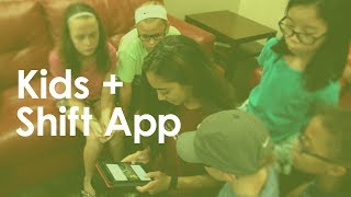 Kids Make Worship Media with the Shift App