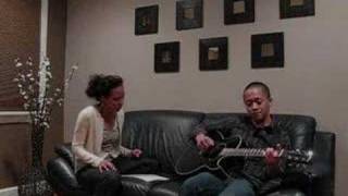 Extreme - More Than Words - live acoustic cover by Josephine and Zart