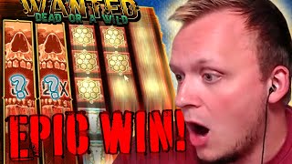 SUPER MEGA BIG WIN on Wanted Dead or a Wild!