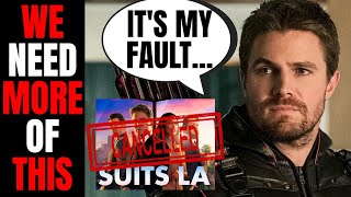 Stephen Amell TAKES RESPONSIBILITY For Suits LA Failure | Hollywood Should LEARN From This