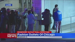 Live from the scene: Chaos at Fashion Outlets of Chicago mall after two people were shot
