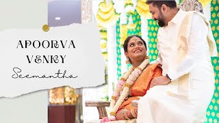 Apoorva & Venky | Baby shower ceremony | Cinematic video | Bengaluru | 2024
