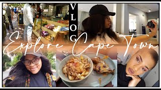 FUN VLOG: A Day in the City & Camera Shopping? UCT Libraries, Red Makeup & More