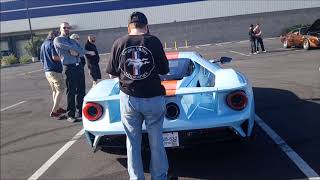 Cars and Coffee Shelby America (2019 FORD GT "HERITAGE EDITION" Shuts down Show) Las Vegas 04-20-19