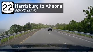 US Route 22 - Harrisburg to Altoona, PA