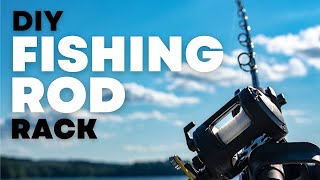 This Fishing Rod Rack is Made with What?!?