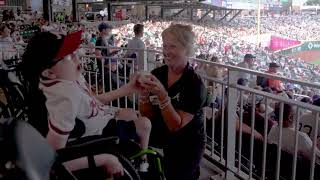 Spina Bifida Patient Surprised with Ultimate Atlanta Braves Experience