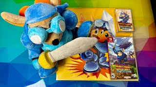 Rocket Knight Adventures / Sparkster Limited Run Games Merch Unboxing Nintendo Switch OST Re-sparked