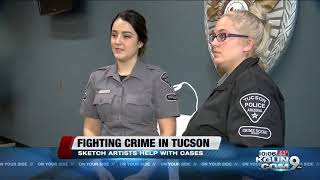 Tucson police department female sketch artists help solve crimes