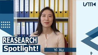 Research Spotlight! Yi Xu about her Research at the department of media science