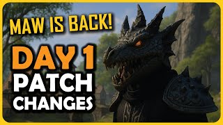 This WAS NOT on the PTS! | Day 1 Patch Note Changes | ESO