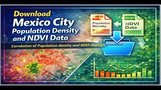 Download Mexico City Population Density and NDVI Data Correlation of Population density and NDVI Ana