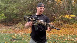 Sig Sauer Spear LT 7.62 Mag Dump and Recoil Video