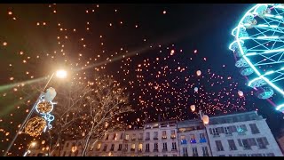 Des milliers de lanternes célestes à Bayonne pour Noël 2023