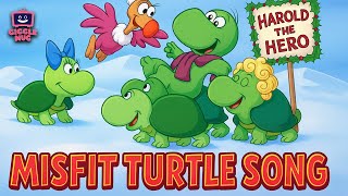 Misfit Turtle Song ft. Harold the Hero (Official Music Video)
