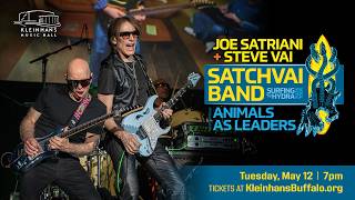 SatchVai Band Ft Joe Satriani and Steve Vai with Animals As Leaders | Kleinhans Music Hall | Buffalo