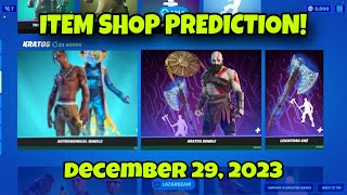 December 29, 2023 Fortnite Item Shop CONFIRMED