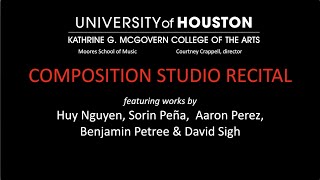 April 18, 2021 - UH Composition Studio Recital