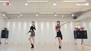 [New Choreo] Moon Veil Rumba Line Dance l 문 베일 룸바 라인댄스 l Intermediate l Linedance