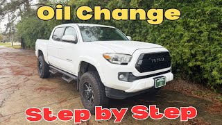 How to Change Oil on a Toyota Tacoma - Easy DIY